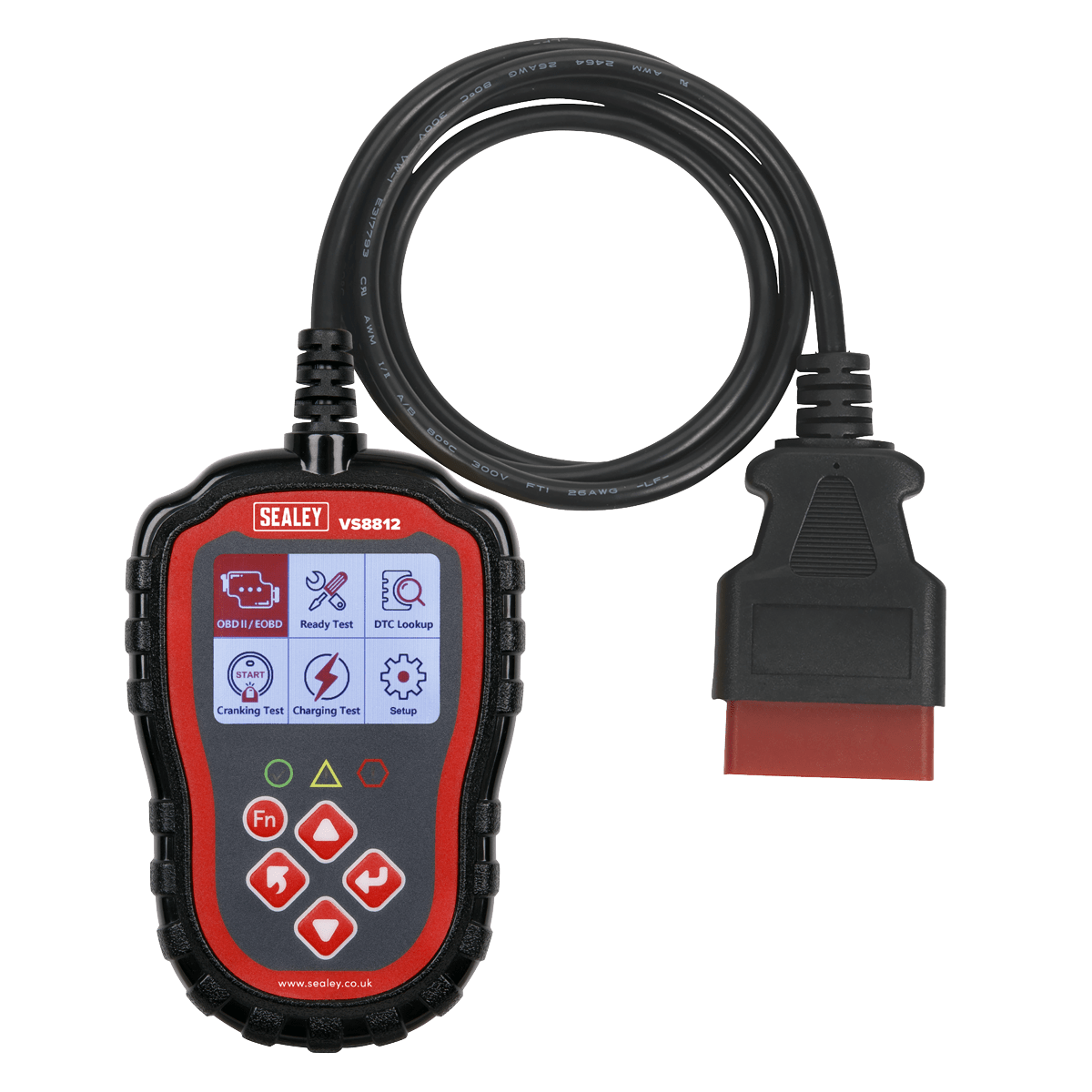 Sealey EOBD Code Reader – Live Data